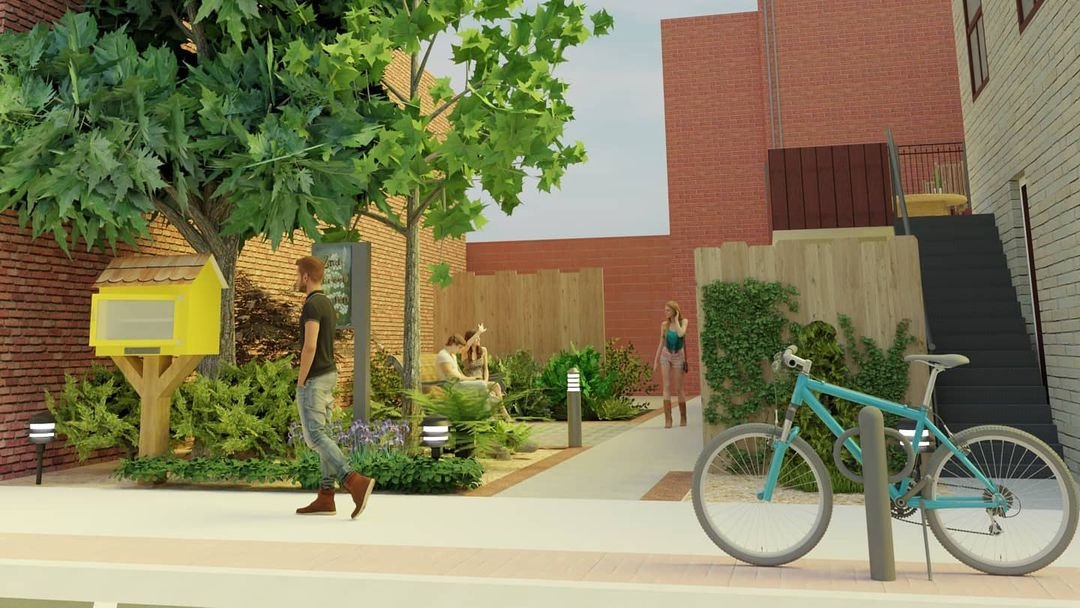 North_tech_yule's tweet photo. Pocket park #Faribault #park #urban #north_tech_designs https://t.co/UuUAuoIRv0