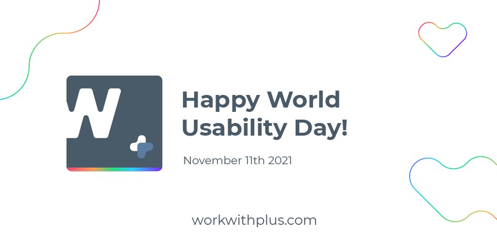 workwithplus's tweet photo. 🚀Happy #WorldUsabilityDay!

👩‍💻We salute all those who work in technology to enhance #UX, design systems and create amazing applications every day

#usabilityday #DiaMundialdelaUsabilidad https://t.co/rMgrn3HsyL