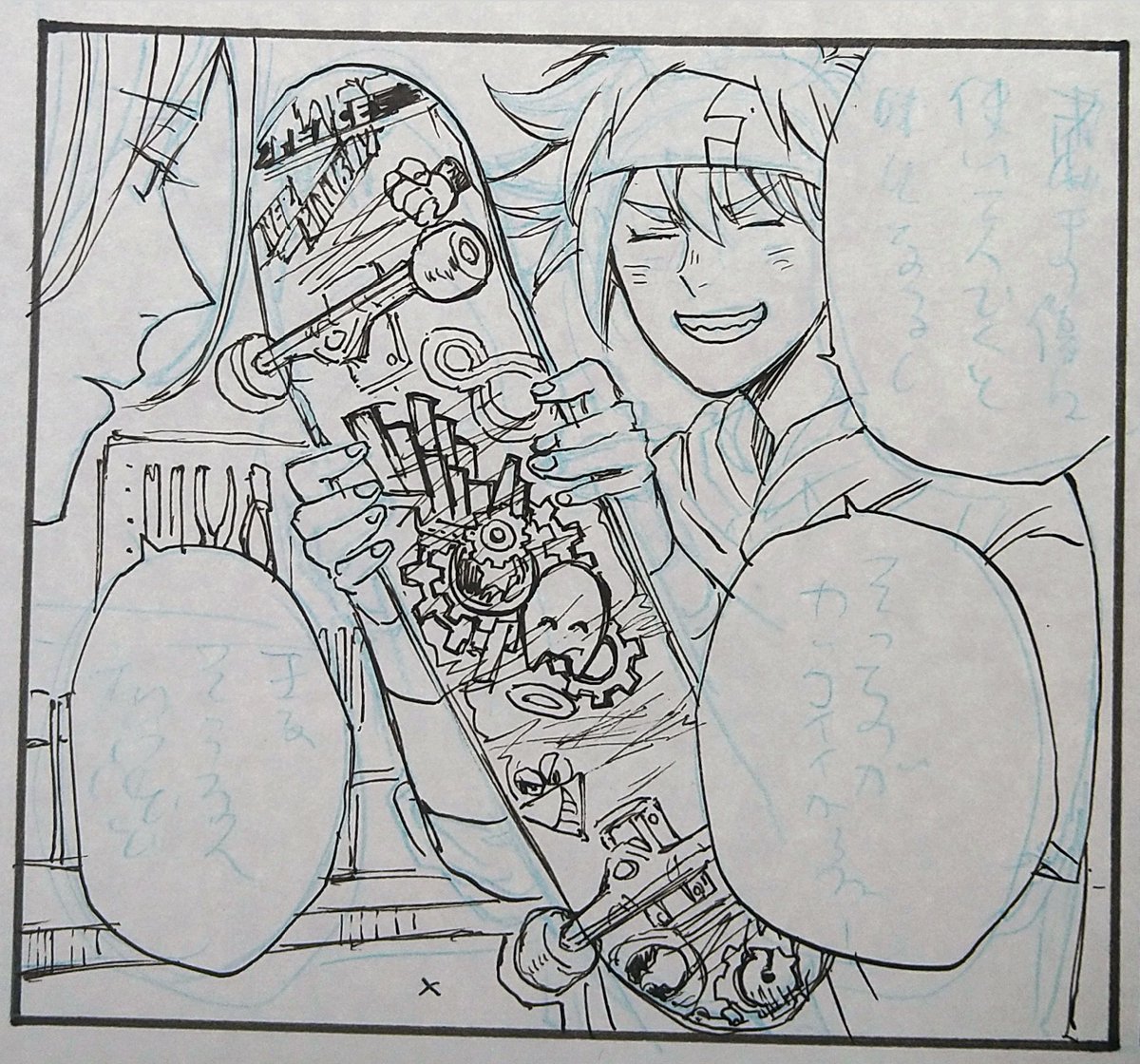 本日のフリート
柔か笑顔の❄と描いたら描いたでめちゃうるさくなってしまった🌺の🛹 