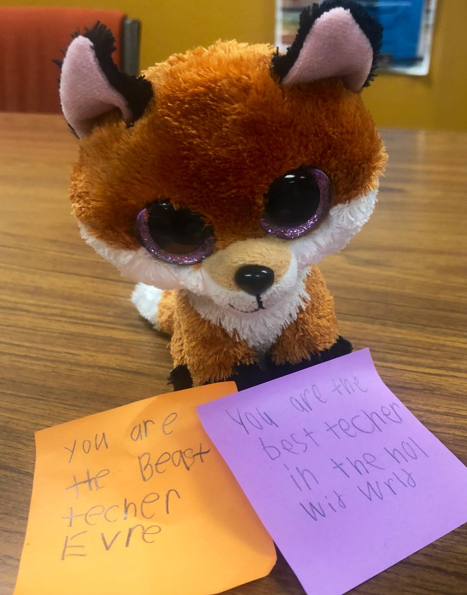 BobbiJoHancock's tweet photo. I ❤️ my job. #friendlyfoxes #secondgrade https://t.co/PJGb0BrnRL