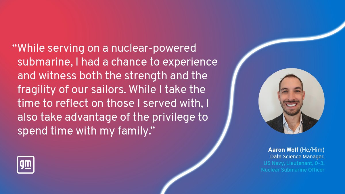 General Motors on X: "After serving the US Navy as a Nuclear ...