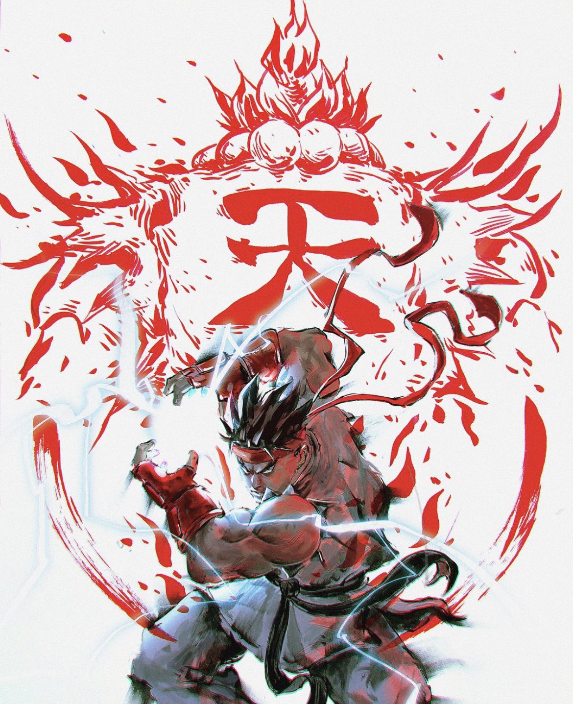53 Akuma/Ryu ideas in 2023 street fighter art, street fighter
