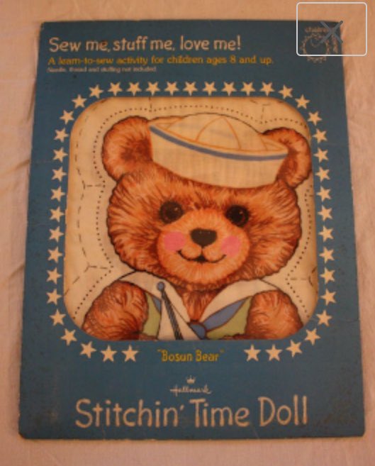 emmasattic98's tweet photo. Vintage Hallmark Stitchin' Time Doll "Bosun Bear" by EmmasAtticTreasures https://t.co/vVTcZeFJ5L via @Etsy #BosunBear #Sewing #Hallmark #Doll #StitchingTime https://t.co/Bjz1PkZaT0