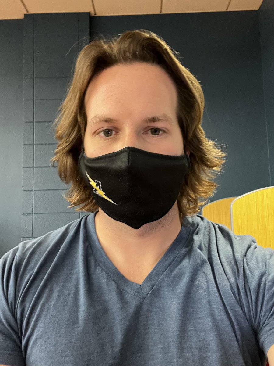 ATTN:any student who I have told I would prove my colorblindness to in embarrassing fashion - that day has finally arrived. Today, I was proud to wear my only purple shirt for Veteran's Week, only to be told this shirt is blue. Spin zone: I have 1 more blue shirt than I thought.