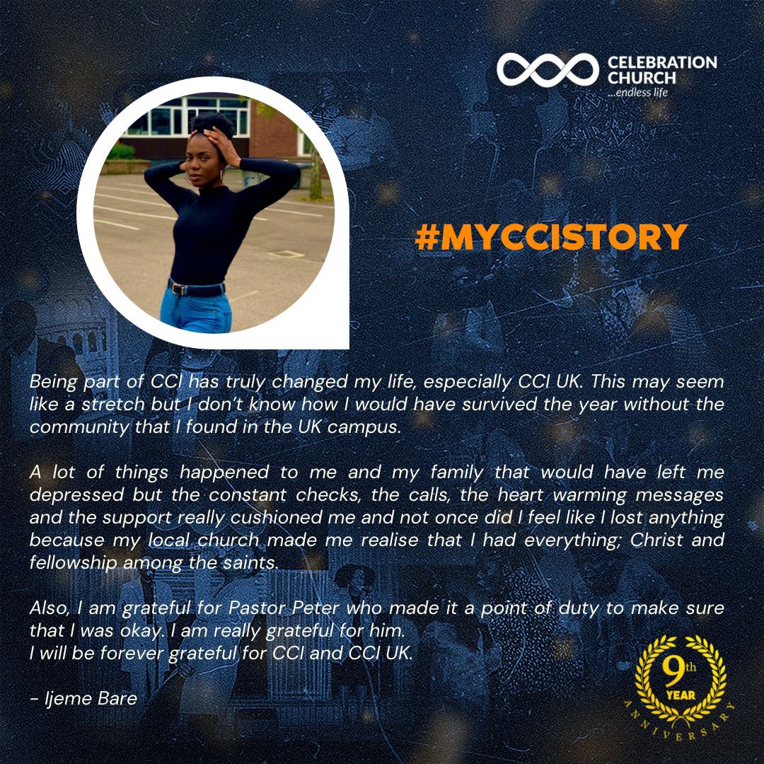 cci__global's tweet photo. It’s been 9 years of impact for us with testimonies falling in left, right and center 🥳🥳💃

What’s your #CCIStory? 
Share it with us in the comments! https://t.co/p7QKV1HFKe