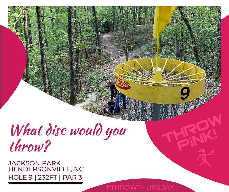 ThrowPink's tweet image. The sheer variety of discs you have can be overwhelming. How do you know which disc to use for each shot?  

In this weekly series, we want to open up the discussion of disc selection for new players and experienced players alike. 

#throwthursday