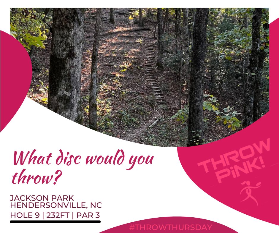 ThrowPink's tweet image. The sheer variety of discs you have can be overwhelming. How do you know which disc to use for each shot?  

In this weekly series, we want to open up the discussion of disc selection for new players and experienced players alike. 

#throwthursday