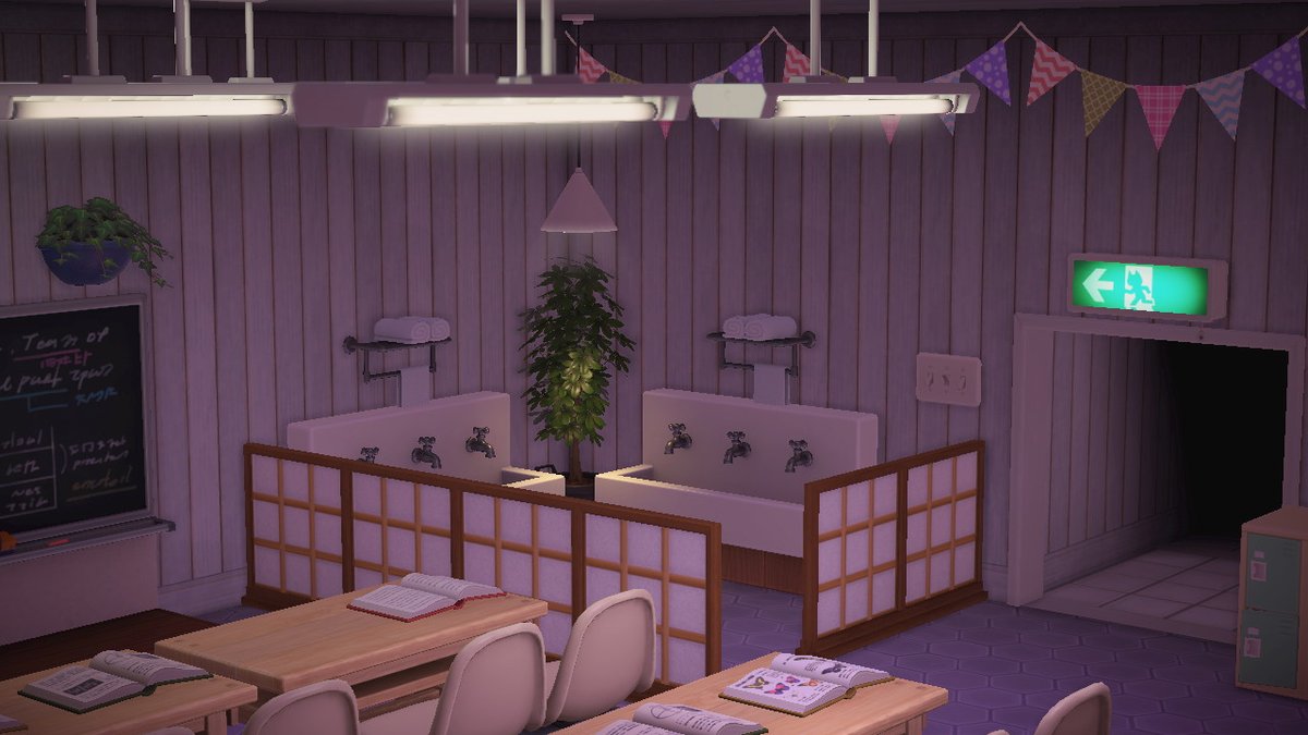 INynyIACNH's tweet photo. J'aime bcp trop mon école mdr trop mim's #ACNH #AnimalCrossing https://t.co/TgmcBXACTS