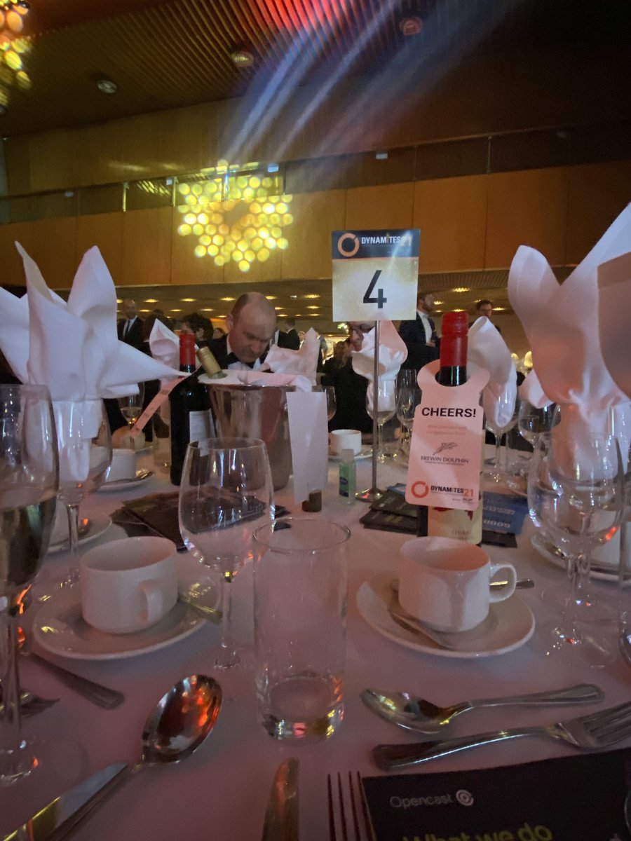 Spending the evening in great company - the North East's finest tech companies are all here 👏  #DynamitesAwards2021 @sageuk @BeDifrent @data2_action @dynamonortheast @SunSoftCity @Experience_Bank @word_nerdy @TeamOpencast @Connect_Health_