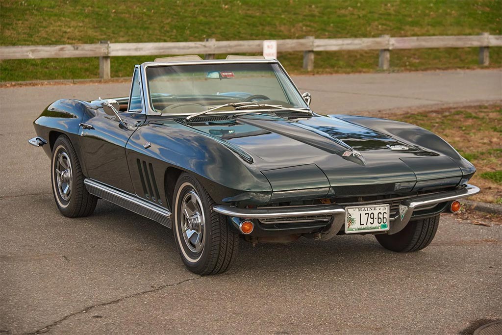 CorvetteBlogger's tweet photo. Corvettes for Sale: The Corvette Vagabond's 1966 Convertible Offered on BaT https://t.co/licIpIrB7V #Corvete #C2 https://t.co/nt56u8G4Lp