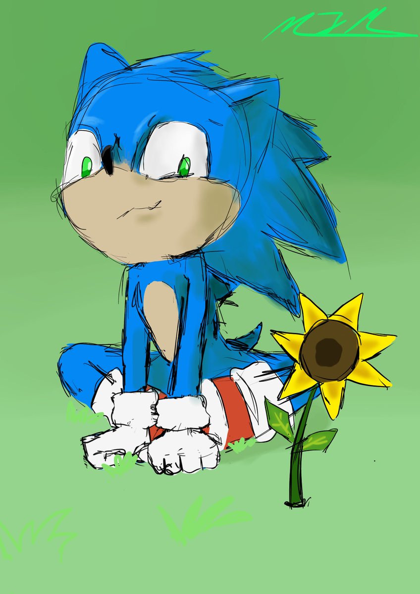 I had nothing better to do while watching the Sonic movie again, and I've scribbled a little bit.
#sonic #SonicTheHedgehog #sonicmovie #SonicMovie2 #hedgehog https://t.co/z3q4KNzj7w