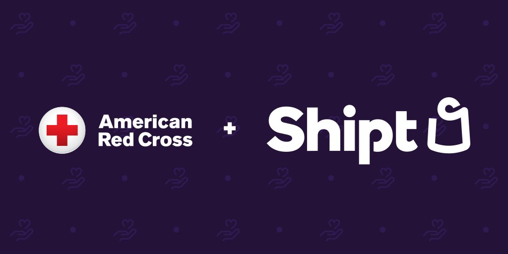 Shipt's tweet photo. In honor of Veterans Day, we’re supporting the American Red Cross’ Service to Armed Forces and Totes of Hope. Want to join? Learn more here: https://t.co/5Z0UBHL2B5. https://t.co/eWEQgnb0Ai