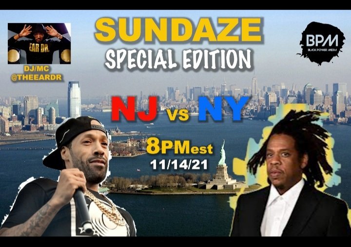 EarDr2's tweet photo. This Sunday on Black Power Media on YouTube 8pm! Who you got? https://t.co/wrkYGIYBJC