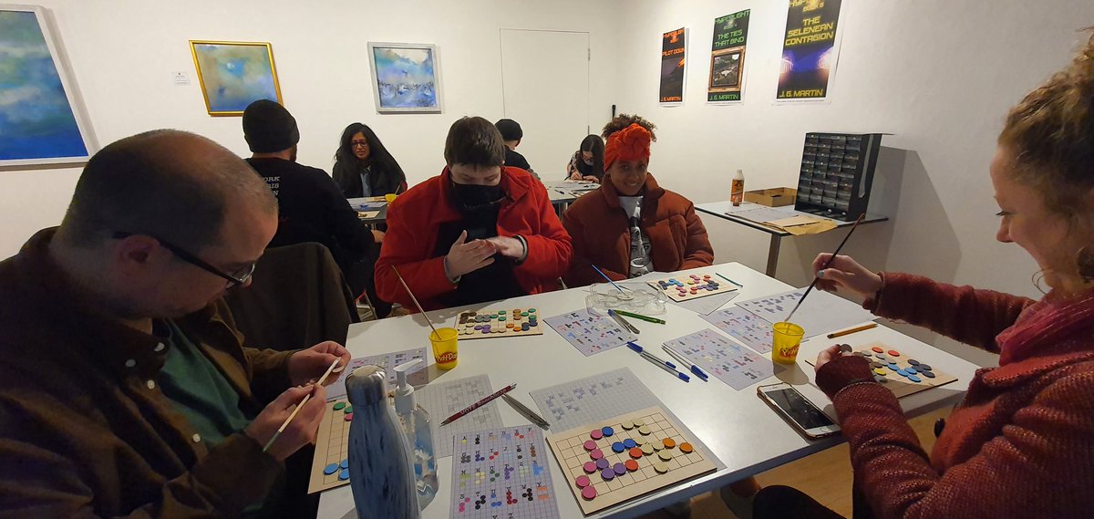 SunneySenseArts's tweet photo. Great visit @OxoTowerWharf experiencing #91DIVOC blind & partially sighted #artists collab @mamomi_i & join creative workshops led by @Zara_Jayne87 & @3dpointlism! Lovely connecting in person & exploring works by @FaeKilburn @Tightcontrol @RachelGadsden @lynn_c_cox & many more! https://t.co/xak4ahznZt