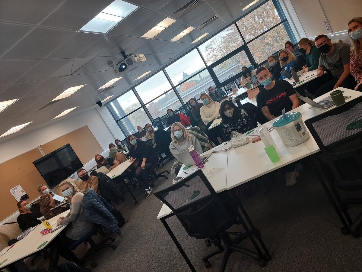 DundeeTEPs's tweet photo. The Year 1s were pleased to be back on campus today after block placement. A fascinating morning learning about Solution Oriented Approaches and some supportive and challenging conversations with @danielamermalta this afternoon. We missed you @caraluciaTEP! #twittereps https://t.co/bT8xj5BtRY