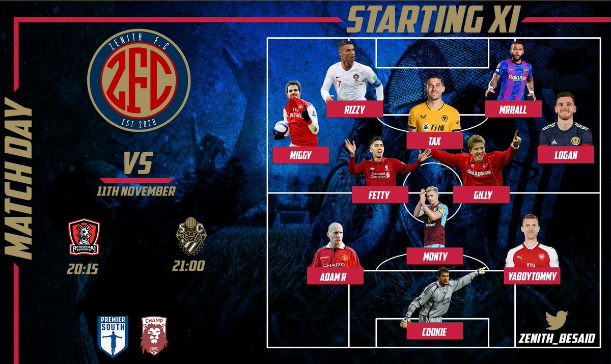 Zenith_Besaid's tweet photo. The VPG Line up tonight! 

Great week so far and the last day of it two big games to play and 6 huge points UK for grabs.

An impeccable line up tonight we now just need to come together and play the game we can, lets do this! https://t.co/7tUDkpMGl3