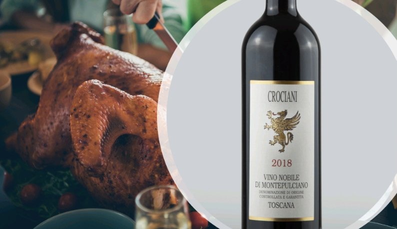 Thanksgiving is just two weeks away.  Our #vinonobile is the perfect red wine to enjoy with your turkey and all the side dishes.
#vinonobiledimontepulciano #Tuscany #crociani #sangiovese #winelover
