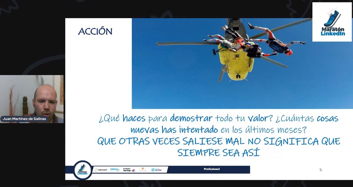 maratonlinkedin's tweet photo. 👟#Maratonlnkd2021 👟

💥 cómo saber si nuestra estrategia personal o corporativa en #Linkedin es efectiva.

Con 🎙 @JuanMartinez 

✅¿Qué haces para demostrar tu valor en LinkedIn?

En directo 🔴 https://t.co/YiHLtDWpUB

#estrategia  #empresas https://t.co/VgaKJioBT1