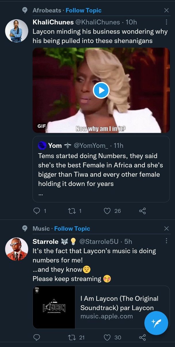 Laycon_kanbai's tweet photo. Laycons name appearing under Afrobeats and Music is giving me Joy 🔥🔥🔥🔥🔥🔥 https://t.co/4tNR8rpcPH