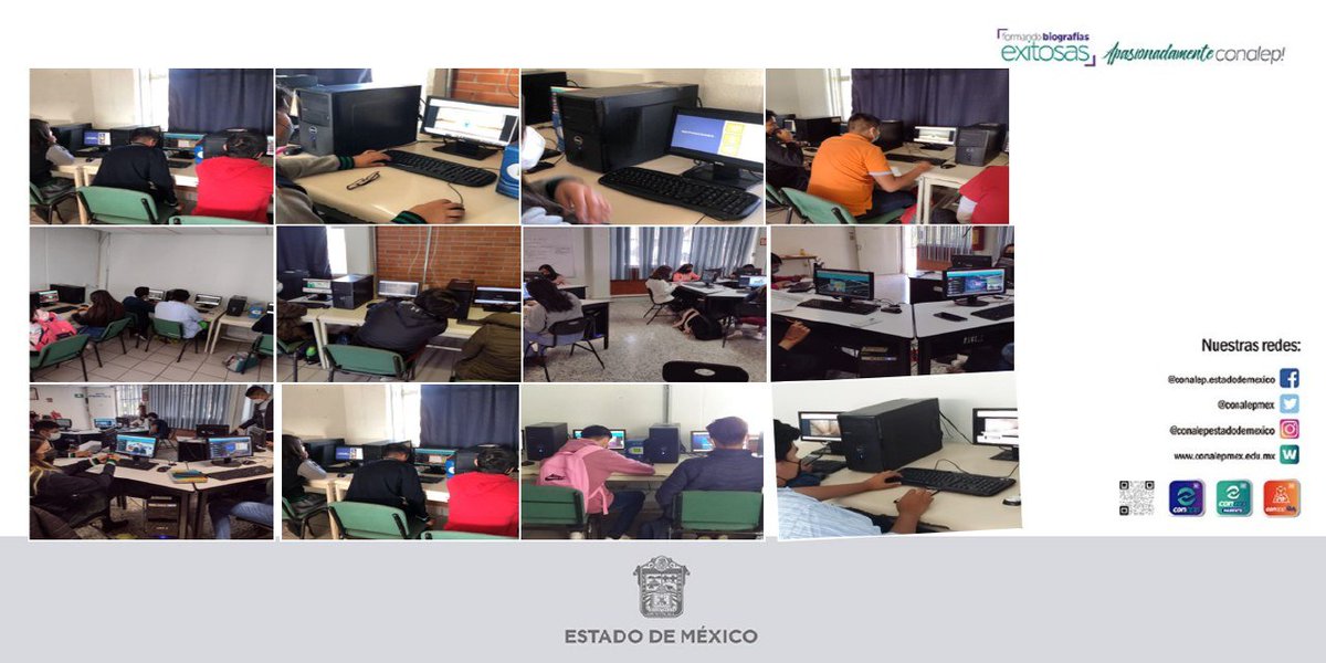ConalepTexcoco_'s tweet photo. En el tercer día de ##ExpoTalento2021 la comunidad estudiantil, académica y administrativa participamos en la interacción de la plataforma virtual. #DespegandoIdeas @Conalep_Edomex #ApasionadamenteCONALEP https://t.co/MnL5DyJqx9