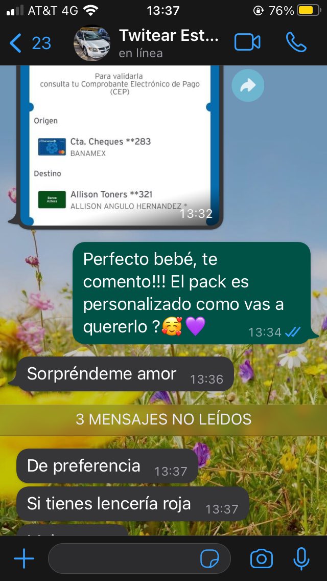 Angulo10Allison's tweet photo. Otro cliente satisfecho!!!  Recuerden sigo vendiendo contenido súper deli🔥 videollamadas súper hots, sexy y packs 🥰MÁNDENME MENSAJITO PARA MÁS INFORMACIÓN  #Pack #videoprivado #Onlifans #videospersonalizados #hornyfans #packs #Ventadepack #Sexting #Ventadevideollamadas 🥰 https://t.co/5Py9LjmXW9