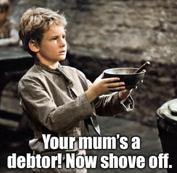 BrexitBuster's tweet photo. @miffythegamer Making sure the destitute and hungry know their place since 1832. It’s the Tory way…
#ToryHungerGames https://t.co/YVVeWH5b08