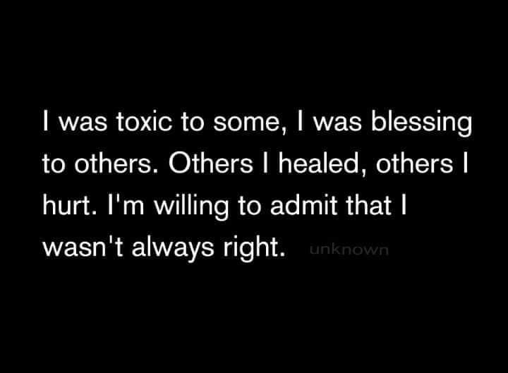 This.... and I'm becoming a better me