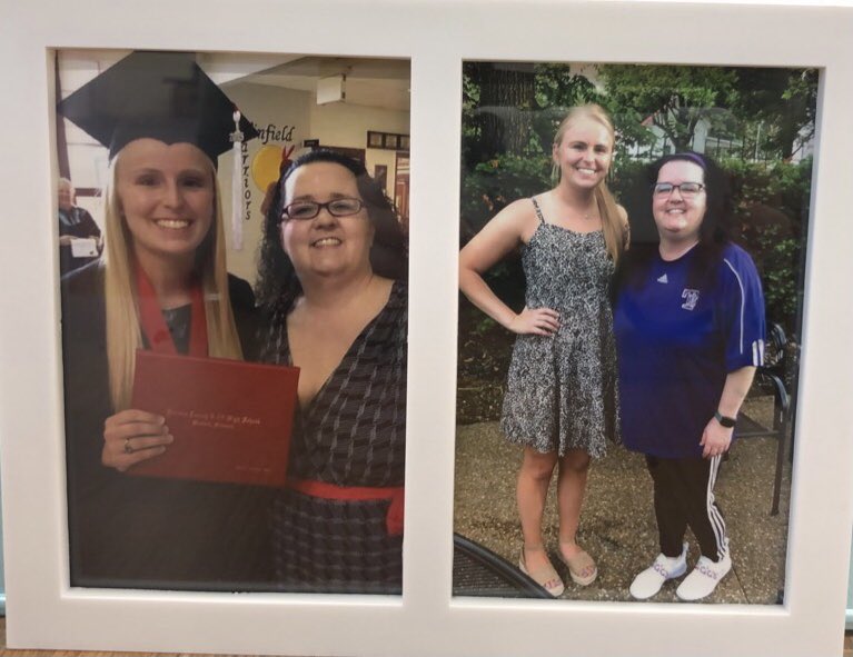 My “Why.” HS graduation ‘15➡️summer ‘21! Hodak was my teacher in HS, &amp; now we’re colleagues. She along with many teachers greatly impacted me as a student, &amp; I teach to build relationships with my students &amp; make an impact in any way I can💜💛 #TBHSisGRATEFUL2021 <a href="/HeleneHodak/">Helene Hodak</a>