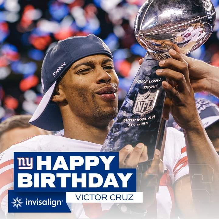 Happy Birthday to Victor Cruz   