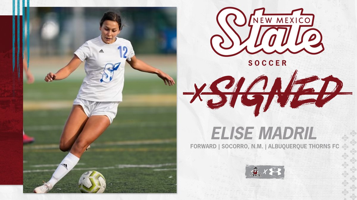 She's staying in the Land of Enchantment ⚽️

One of the best prep players in the state will be an Aggie starting next season! Welcome, <a href="/elisemadril2/">elise</a>! #AggieUp