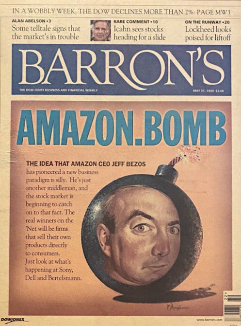 Amazon cover story from 1999: