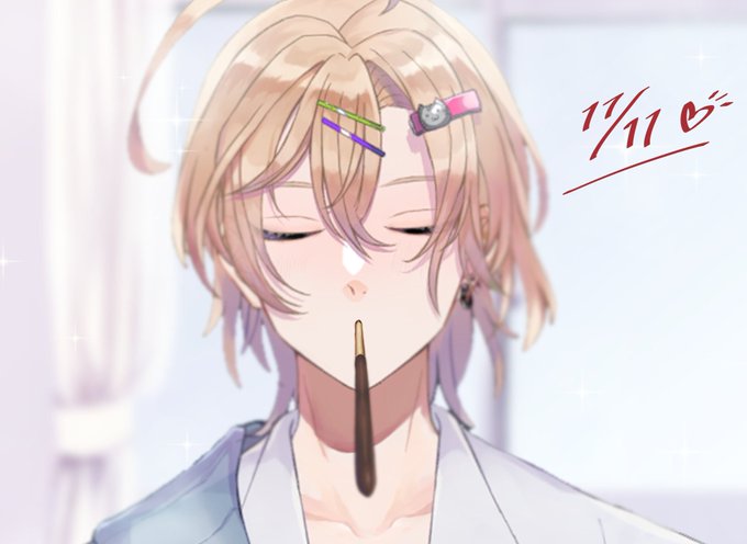 ポッキーゲームのtwitterイラスト検索結果