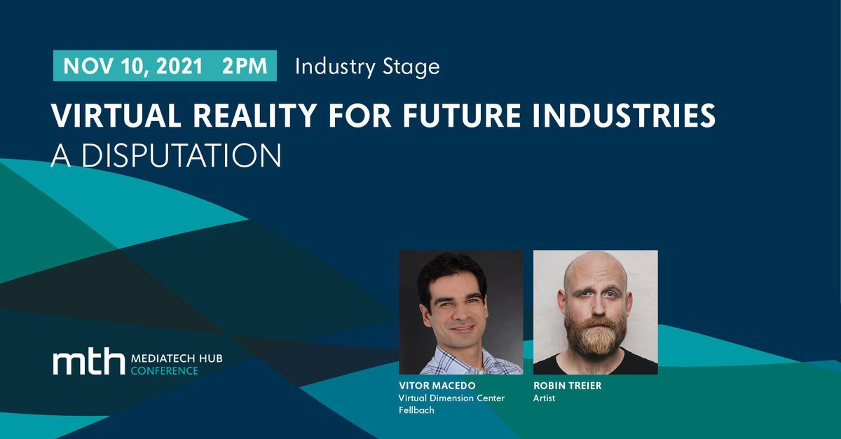 VDC_Fellbach's tweet image. It was a pleasure to participate at the #mthcon2021 and contribute to the conference together with Christian Lorenz and Robin Treier with &quot;Virtual Reality for Future Industries - A Disputation&quot;!