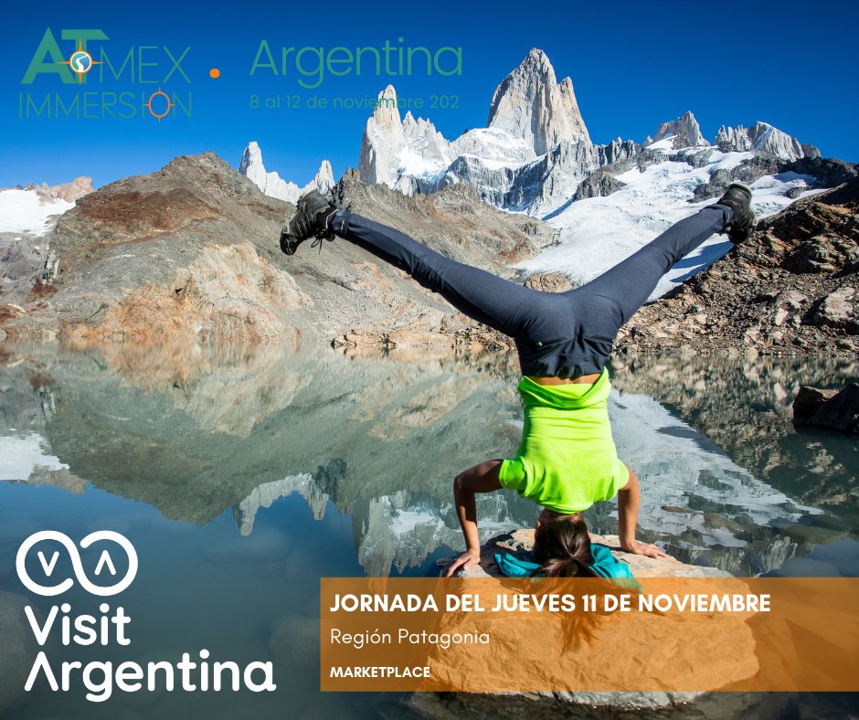 DestiNegocios's tweet photo. Hoy es el 4to día de #AtmexImmersion seguimos conociendo virtualmente a #Argentina hoy es el turno a #Patagonia #TierradelFuego Puerta de entrada a la antártida. @ATMEX_Official @InproturArg #TipsdeDestinos #DestinosyNegocios https://t.co/VUkRx6ZFyc