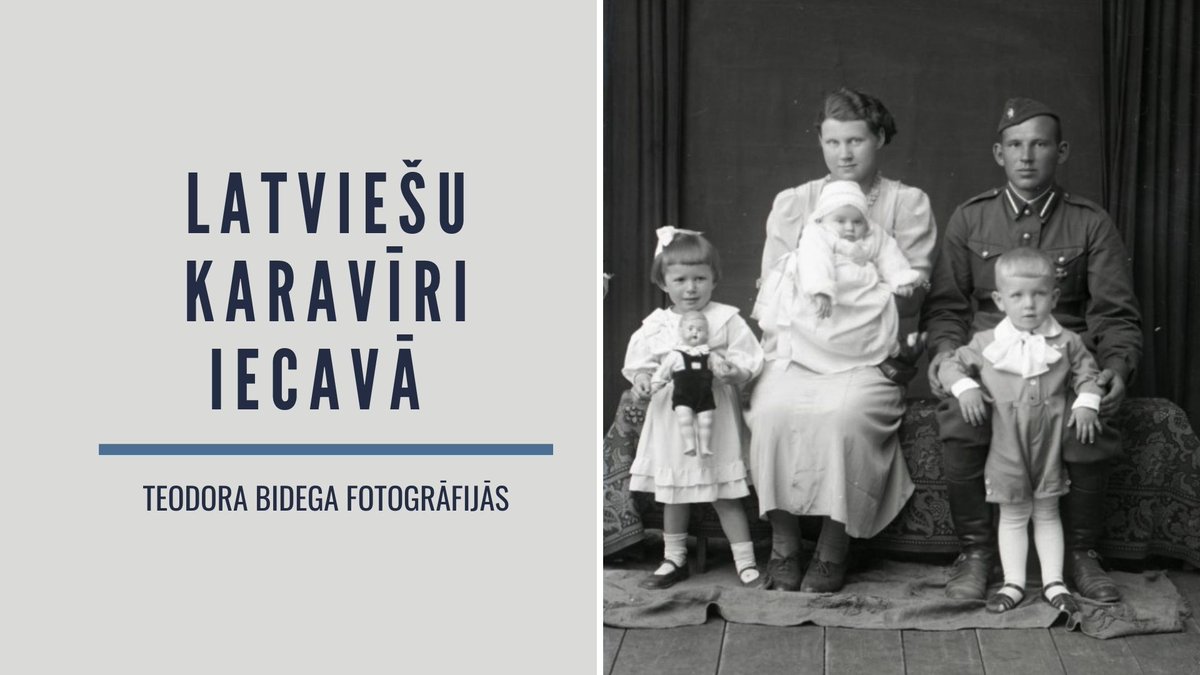 Latviešu karavīri Iecavā Teodora Bidega fotogrāfijās
bauskasmuzejs.lv/lv/latviesu-ka…
