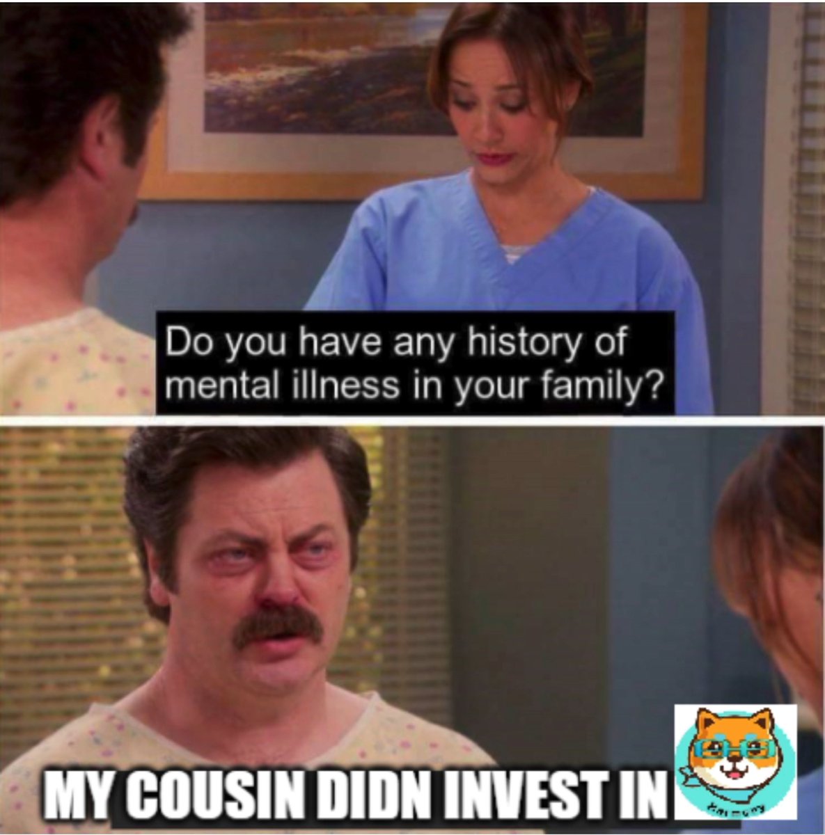 ShibaHarmony's tweet photo. Don’t be like that 😅 $ONE #SHIBHARMONY $MEME https://t.co/CfYWRTZKHW