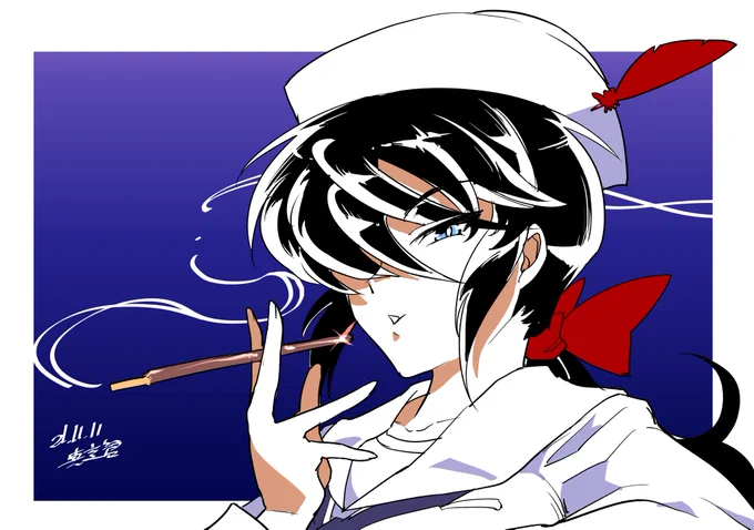 小学生並の行動で風紀委員に泡を食わせる親分。 
#mow版深夜のお絵描き60分一本勝負_20211111
#mow版深夜のお絵描き60分一本勝負 