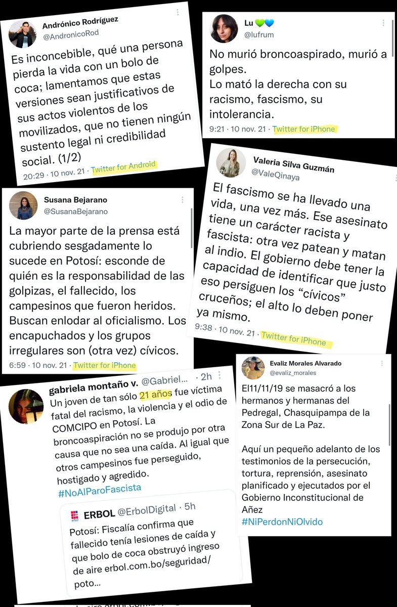 ShirleyFrancoR's tweet photo. Abro hilo para explicar la "Patria o Muerte" del #MAS

Estos sujetos representan lo más ruin/asqueroso del #MAS, desde sus Iphones dedican unas líneas a la muerte de Basilio Titi, no para honrar su memoria sino para intrumentalizar su muerte y justificar su hambre revanchista https://t.co/VIgDFLb6uw