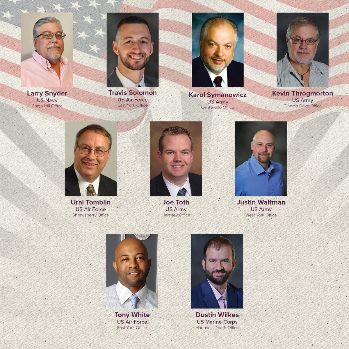 HomesaleRE's tweet photo. We are honored to work alongside such brave men and women every day. Happy Veterans Day to all who have served! Thank you for your service!
#berkshirehathawayhomeservices #homesalerealty #veteran #veteransday #happyveteransday #thankyouforyourservice https://t.co/WsOTAxM5Do