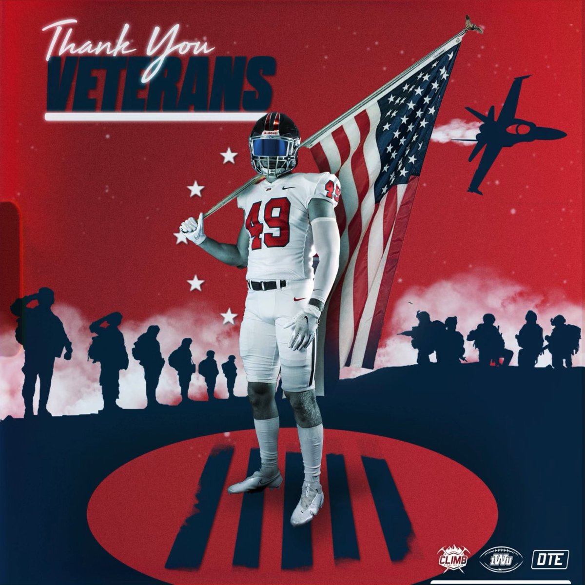 Today we send our deepest gratitude to all who have served in our Armed Forces and sacrificed for this great nation.

#VeteransDay🇺🇸
#CLIMB🏔⛏🔴 ⚪️