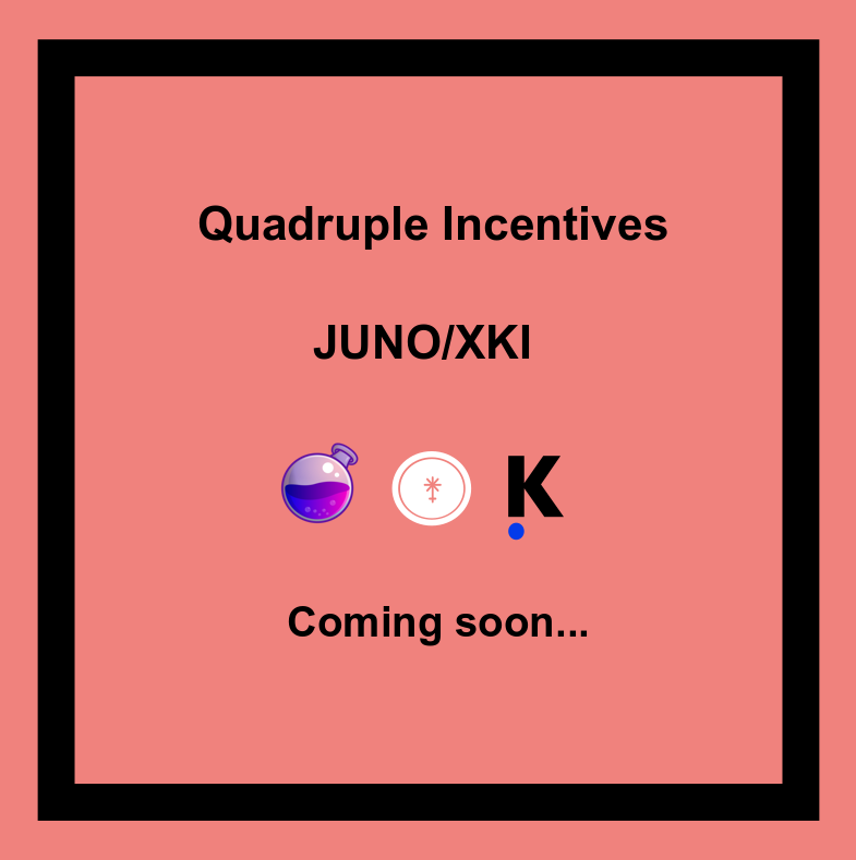 JunoNetwork's tweet photo. $JUNO $XKI $OSMO https://t.co/JFrSLp8cJF