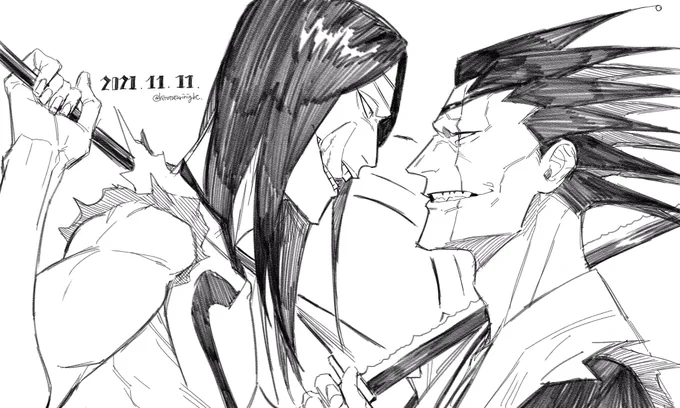 2021.11.11.
11が並んでるの見ると、ね…! 