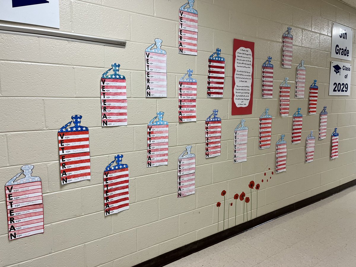 BethRogersENES's tweet photo. Honoring our Veterans today. Thank you for your service. #ncssbethebest #onewton #enespawpride #fabulous5thies #VeteransDay2021 https://t.co/dqxLcIUXWq