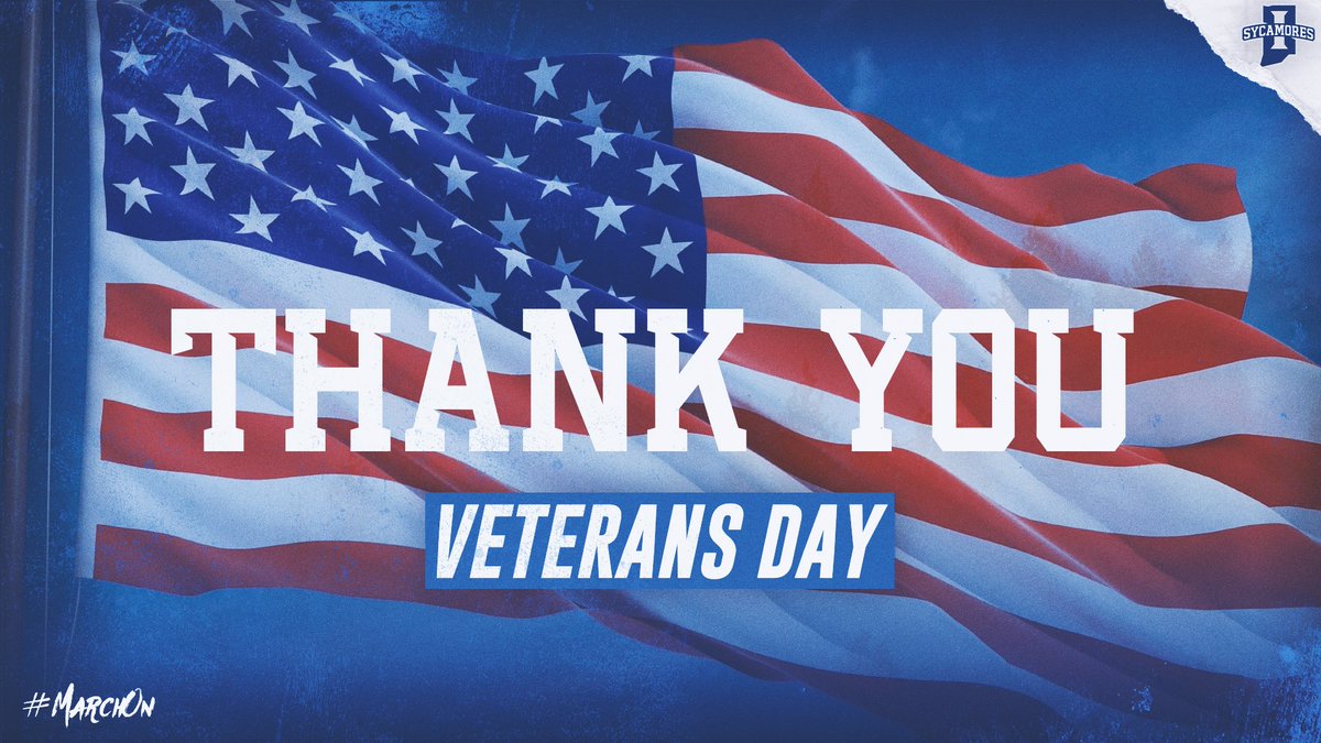IndStAthletics's tweet image. Today we honor and salute our Veterans. Thank you for your service, bravery, and sacrifice. 

#VeteransDay