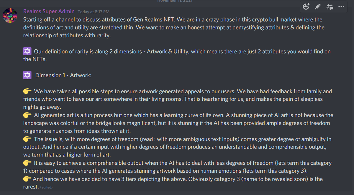 Generative Realms tweet media