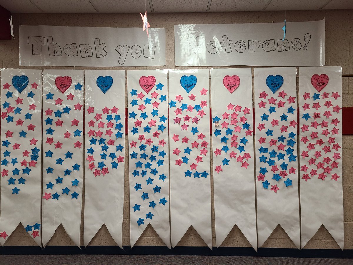 MrsPatyksclass's tweet photo. Thank you to all the Veteran's our 2nd grade families honor &amp; remember 🇺🇸 @KenstonTES @malloy2grade @timmonslewis @LynnRaphael @MrsBularz @rcartersbombers @ShannonGeiger17 @lindanutter18 https://t.co/YqgQJ1bBLf