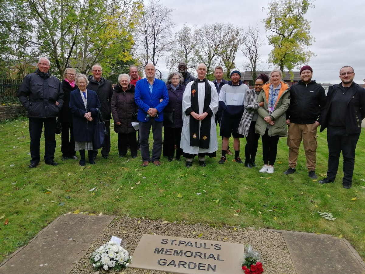 A big thank you to everyone who got involved recently with the event in helping tidy up St Pauls Memorial Gardens and taking part in the dedicated ceremony