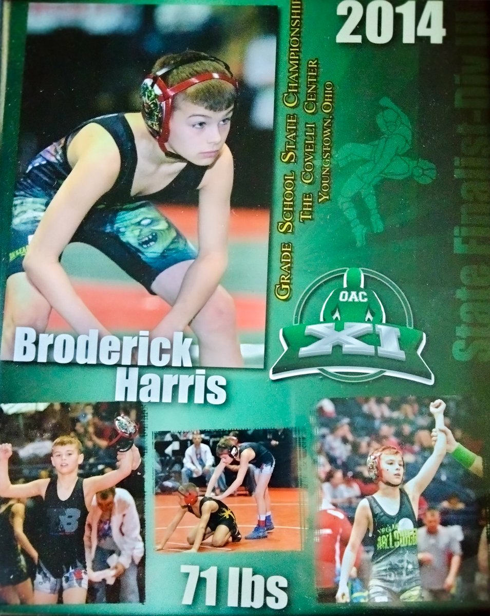 We are thrilled to add Broderick Harris (2003-2014) and his family to our program as honorary members of this historic recruiting class. Broderick was an intelligent young man with a passion for wrestling and a drive for excellence♥️ #GoBucks