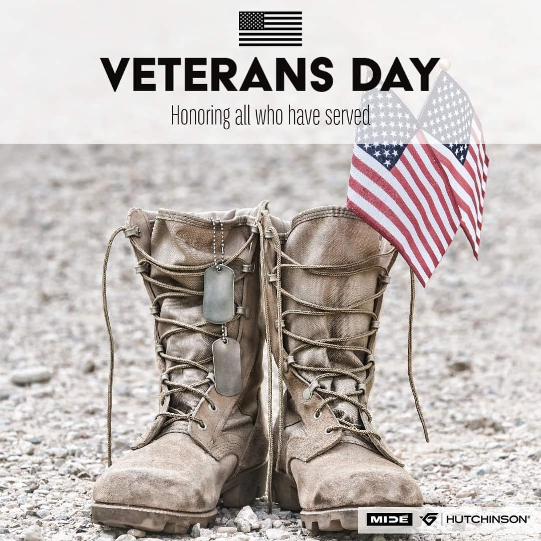 MideTech's tweet photo. Happy Veterans Day! We honor and thank all who have served especially Mide's team: Henry, Welton and Chris.
.
#thankyouforyourservice #veteransday https://t.co/WPA1W07QX4