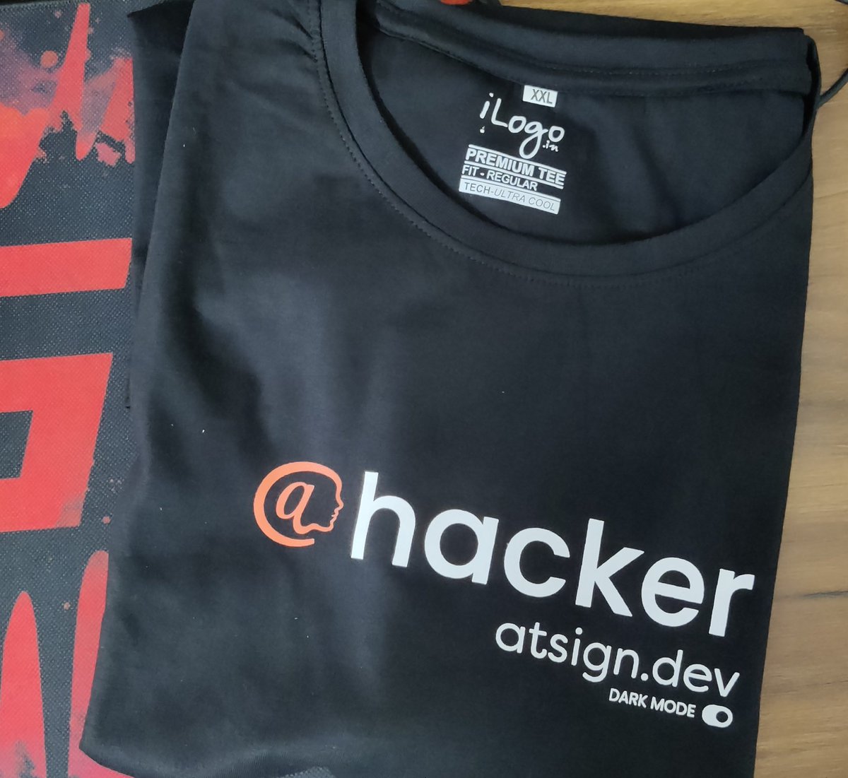 _Knight_03's tweet photo. My first Tee swag (ʘᴗʘ✿)💫🎉🥳🥳🥳🔥
Thank you so much for this tee @atsigncompany  And thank you for organizing this Beginner friendly Hackathon  
 @hackthisfall @siddharth_hacks @adityaoberai 💫🤩
#firstswag #hacking #Hackthisfall https://t.co/TKl8EaZw4v